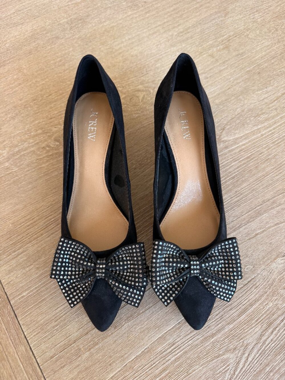 Rhinestone J.Crew Bow Heels for Women